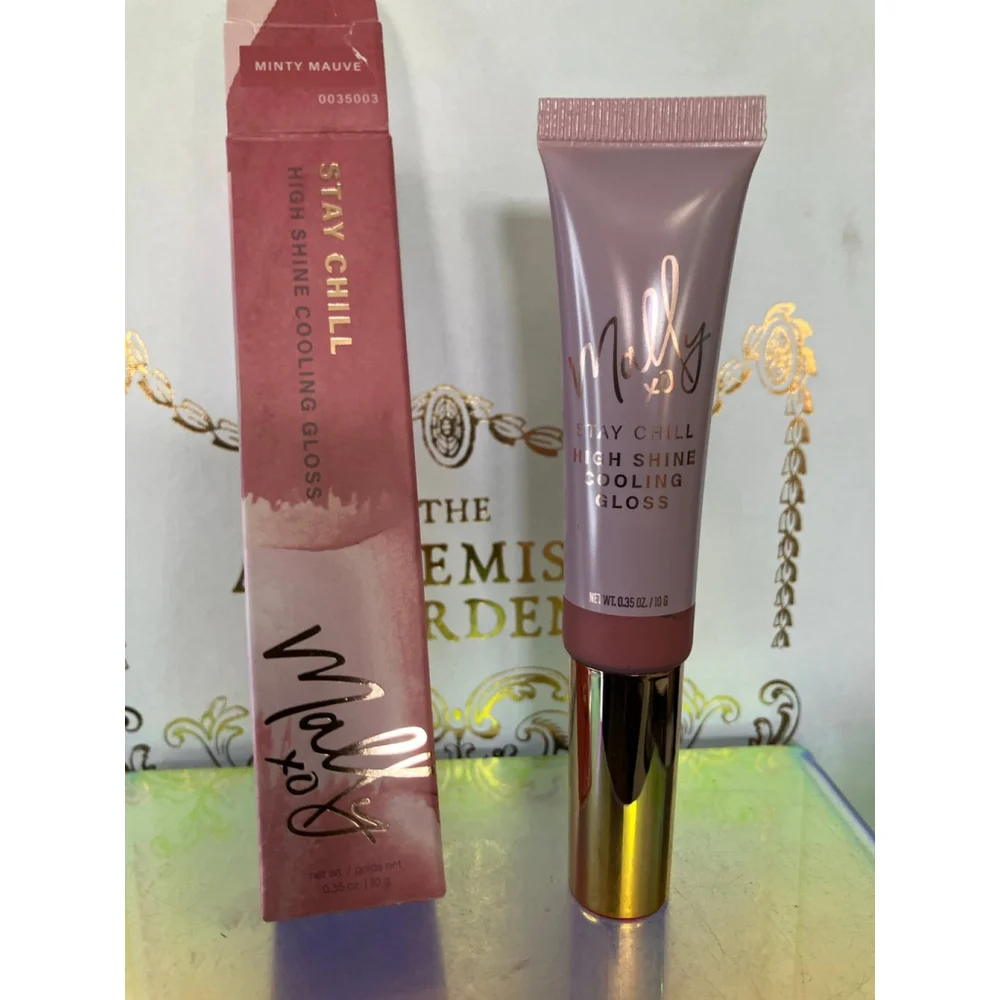 Mally Lipgloss XOXO COOLING GLOSS FULL SIZE $36 MSRP